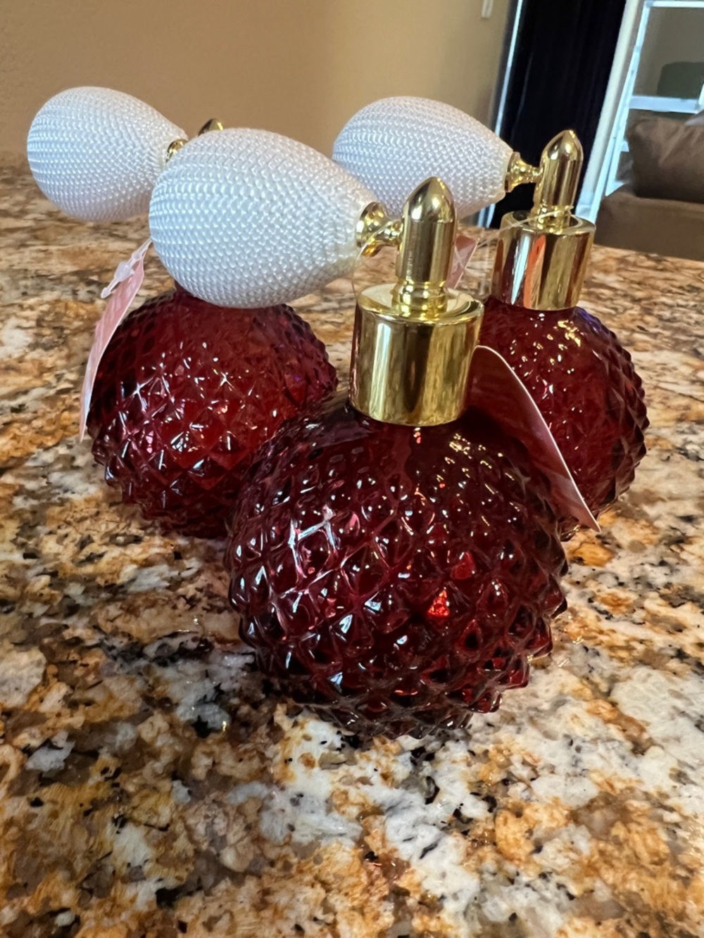 3.3oz. Glass Perfume Bottles Bundle of 3 by Ashland